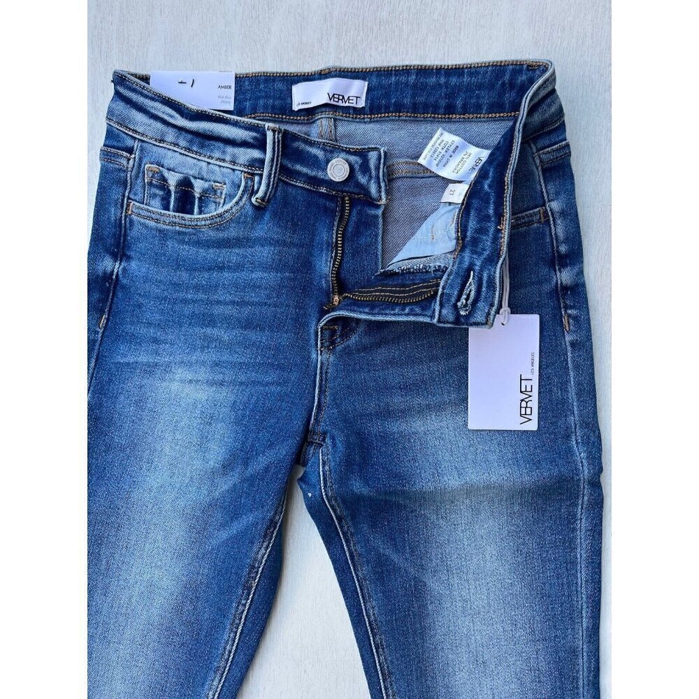 Vervet by Flying Monkey Amber Skinny Jeans 27 - Picture 16 of 16